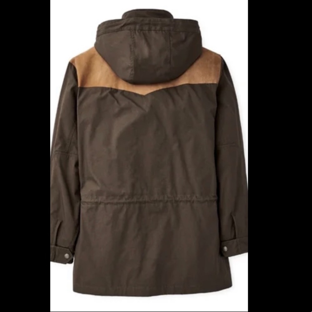 C.C. Filson Women’s Mountain Parka, Filson Jacket, Coat NEW Root - Picture 2 of 10